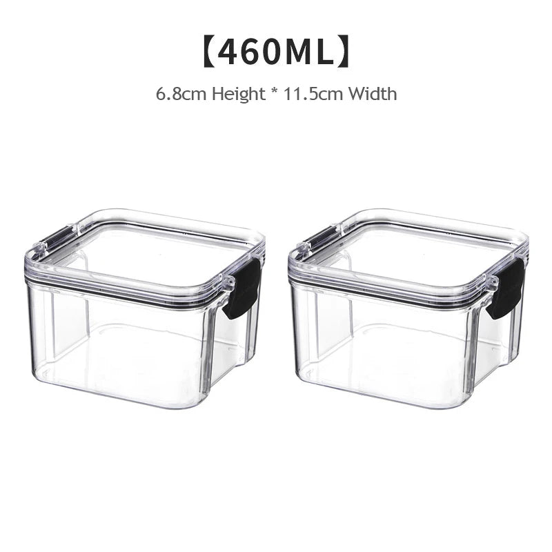 Keebox Keyboard Switches Container Storage Box PET Switches Box For Mechanical Keyboard 460ml 970ml 1300ml Keycaps Storage Box