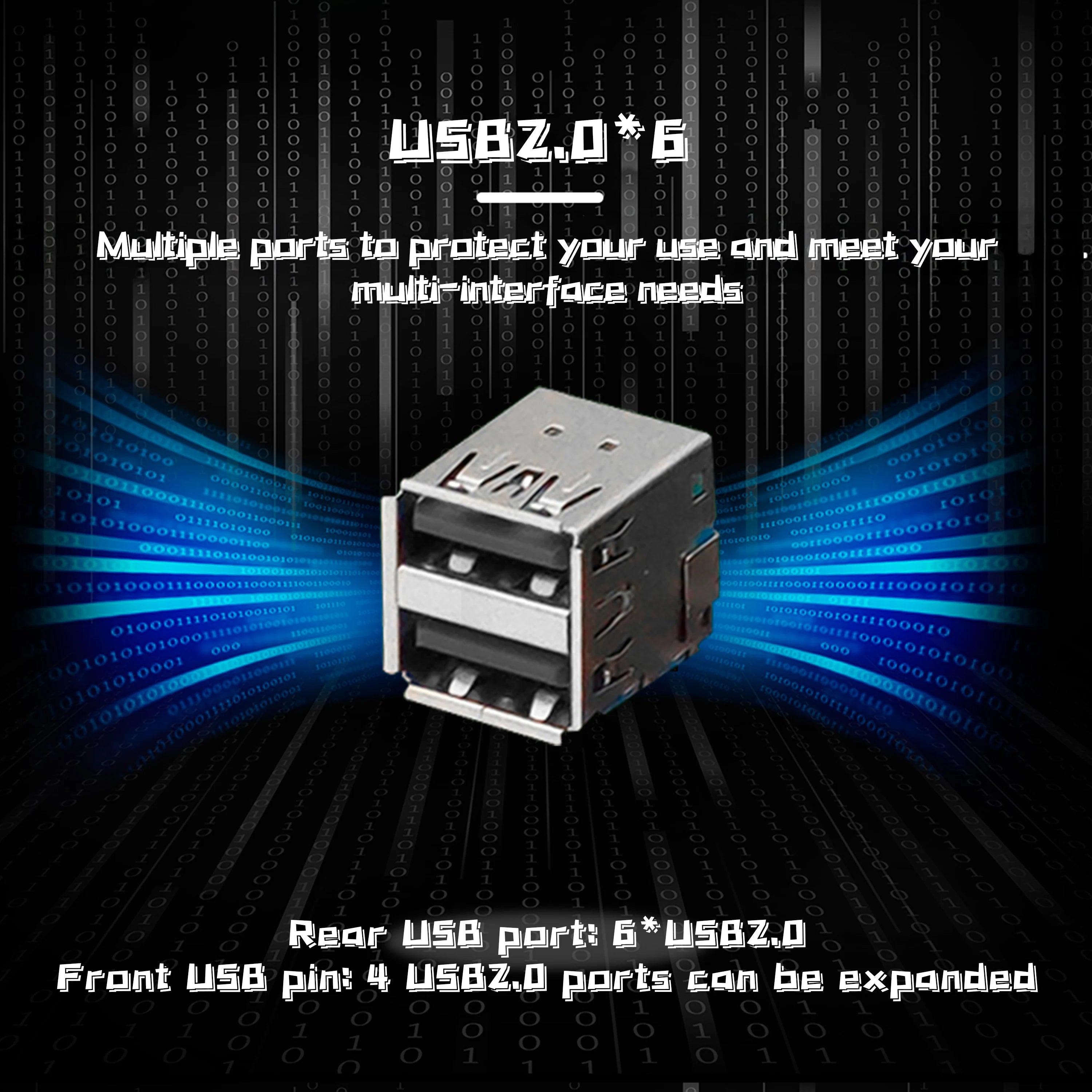 ZSUS H61 Motherboard LGA 1155 Desktop Motherboards Support DDR3 RAM With NVME M.2 Interface USB2.0 SATA2.0