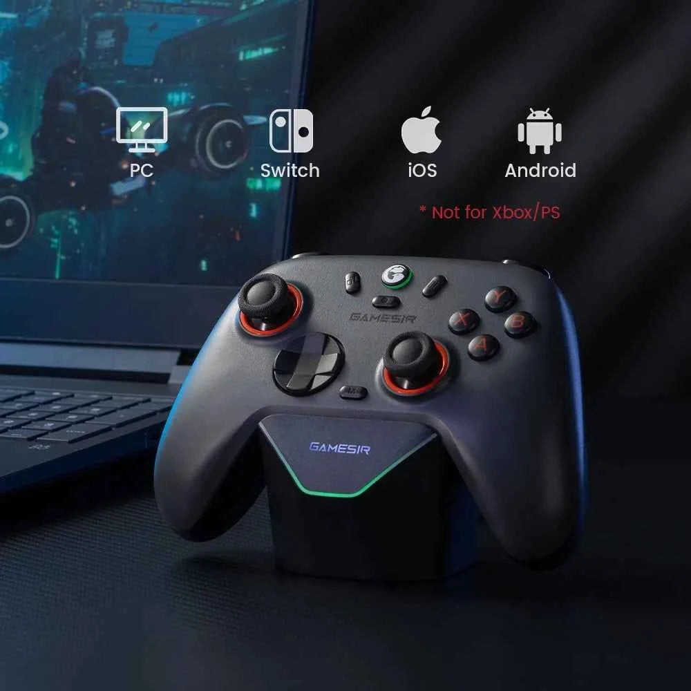 GameSir Nova Lite 2 Wireless Switch Controller, Hall Effect Gamepad for Nintendo Switch, PC, Steam, Android Phone, iPhone