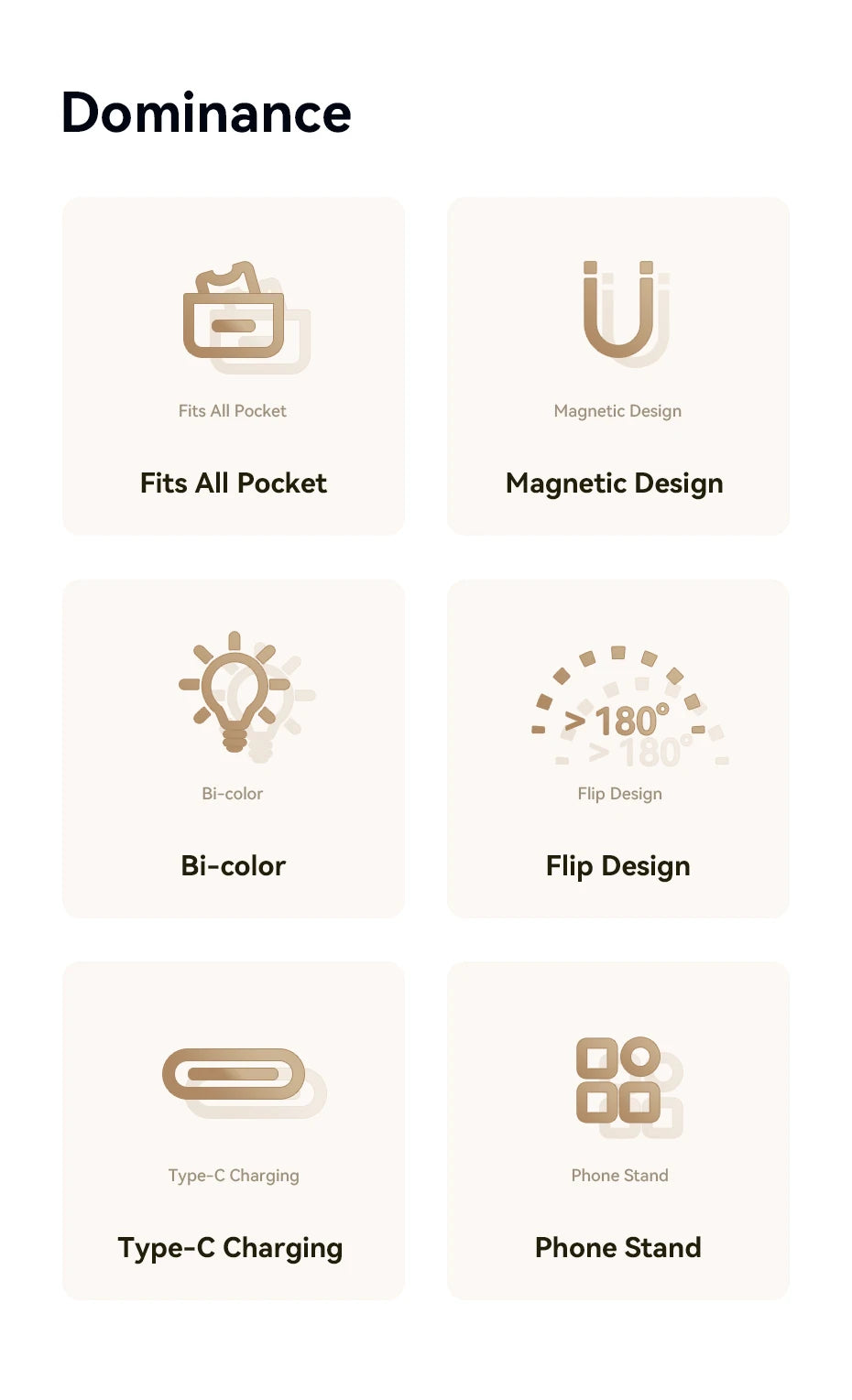 Ulanzi LM19 MagSafe Light CRI 95+ for Vlog Livestream Photograph Bi-Color Flip Fill Light Suitable for Magnetic Mobile Phones