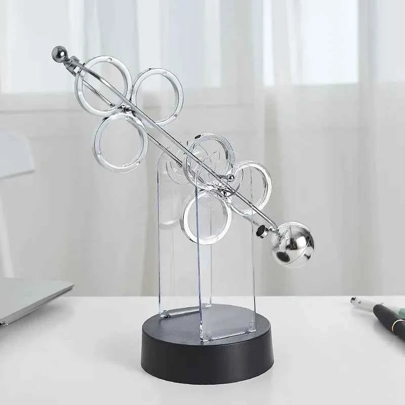 Physics Science Newton Pendulum Nordic Home Decoration Accessories Modern Metal Maglev Balance Balls Office Desk Decor Gifts