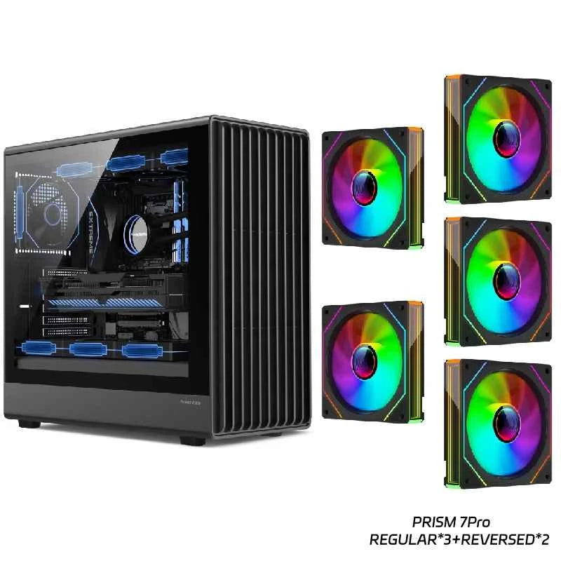 Power train G3 PC Case USB3.0 desktop M-ATX ITX ATX glass side-transparent support 360MM water-cooled computer case