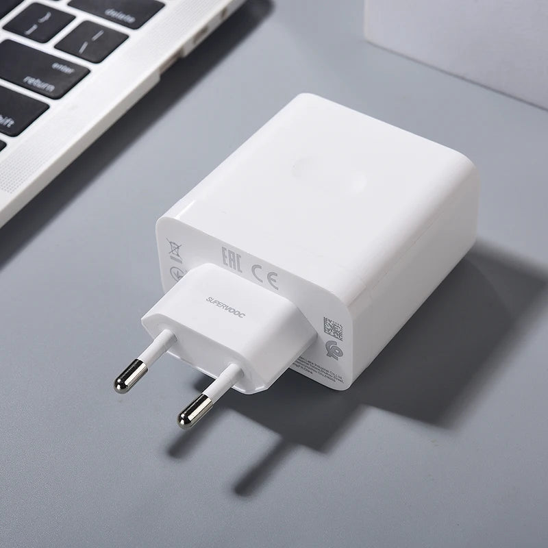 OPPO Original 100W Charger Supervooc Fast Charging Power Adapter For OPPO Find X9 X8 Ultra X7 X6 Pro Reno 13 12 11 Pro+ K12 K11X