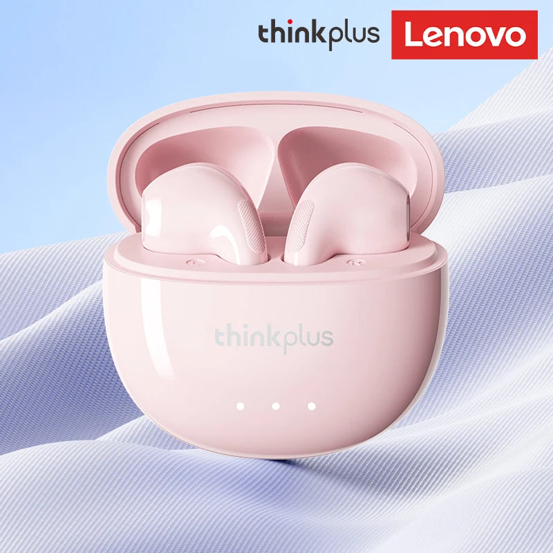 Lenovo LP2 Pro Bluetooth 5.4 Earbuds Semi-In Ear Clear Call HIFI Sound Quality Wireless Earphones Lightweight Comfort Headphones