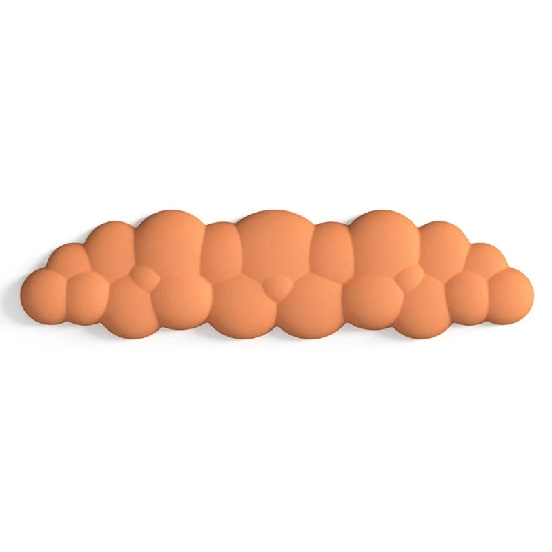 Cloud Shape Mouse Wrist Rest Pad PU Soft Hand Cushion Moves Anti-Slip Rubber Base With Wrist for Keyboard Mouse Drop Shipping