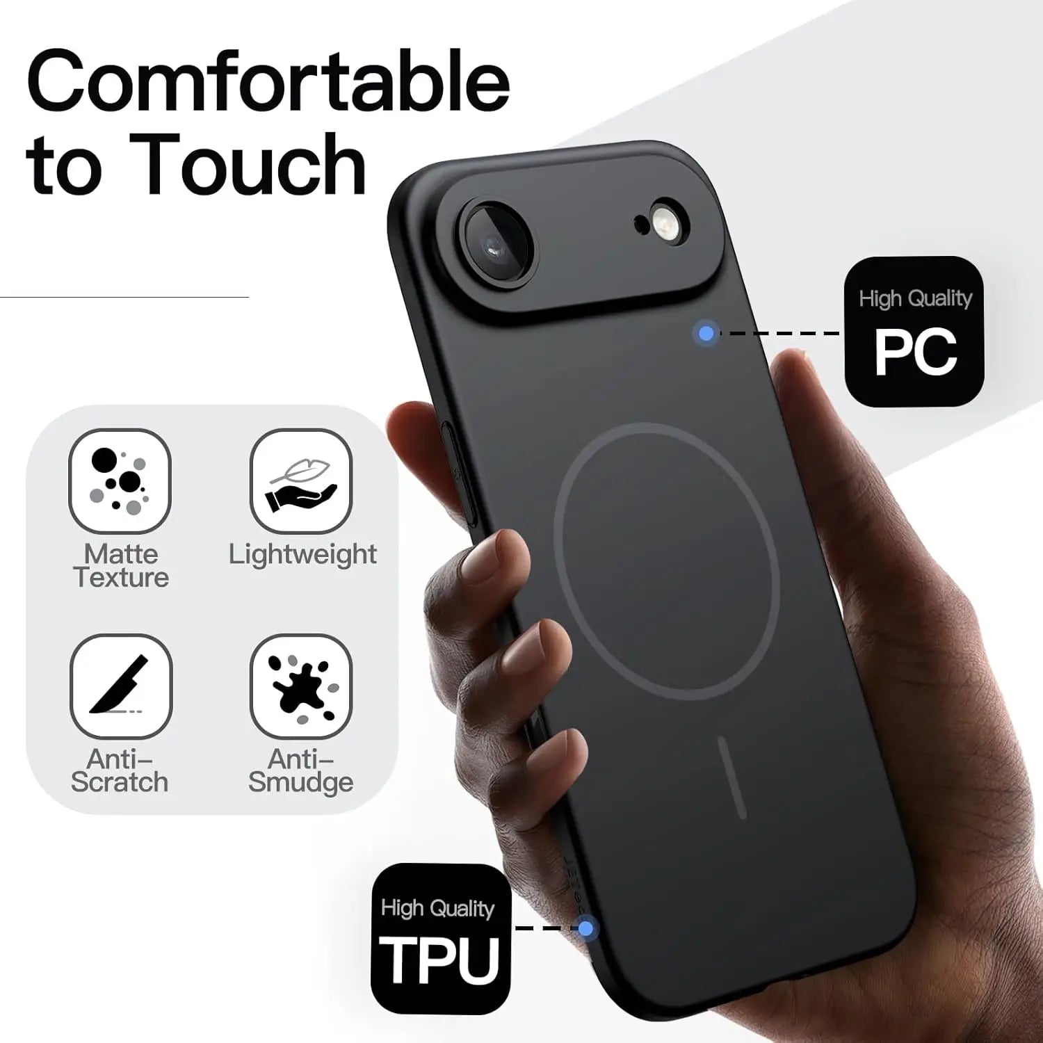 Ultra-Thin Magnetic Case for iPhone Air 6.5
