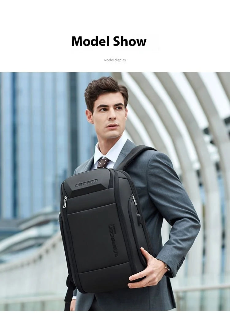 35 L Business Backpack For Men Waterproof Backpack Large Capacity Business Trip Multifunctional Password Anti-theft Laptop Bag