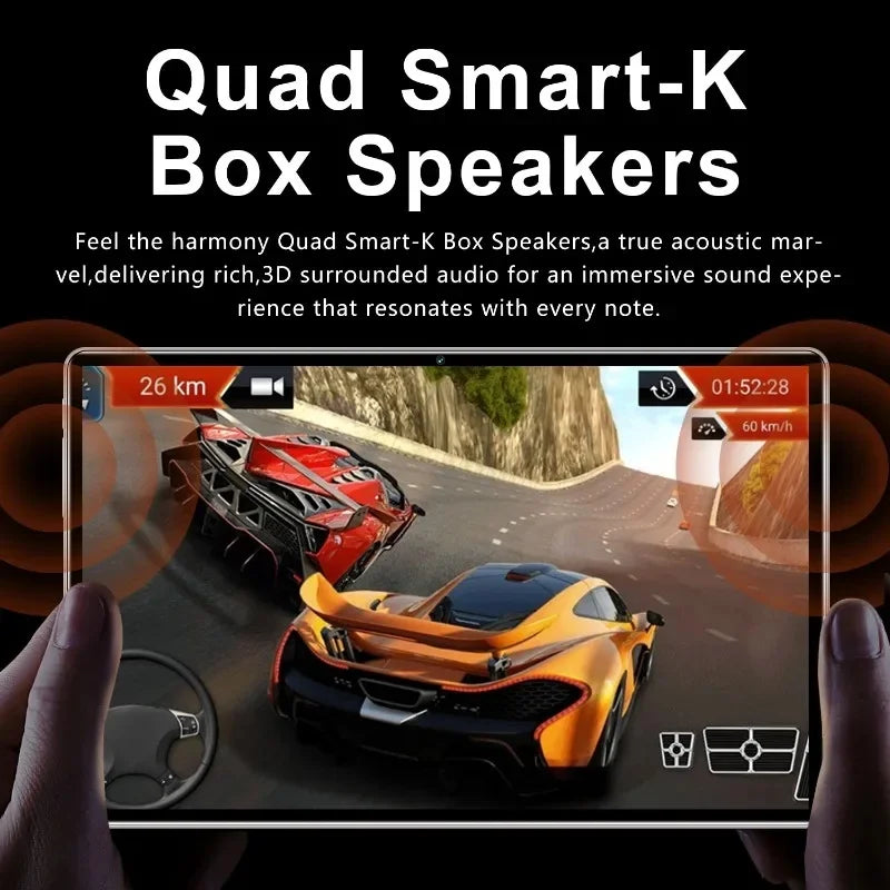 2026 NEW Pad 17 Pro Max Tablet PC 11inch 24GB+2TB Tablets Android 16 Snapdragon8gen3 Tablette PC 20000mAh 5G Dual SIM Mini PC