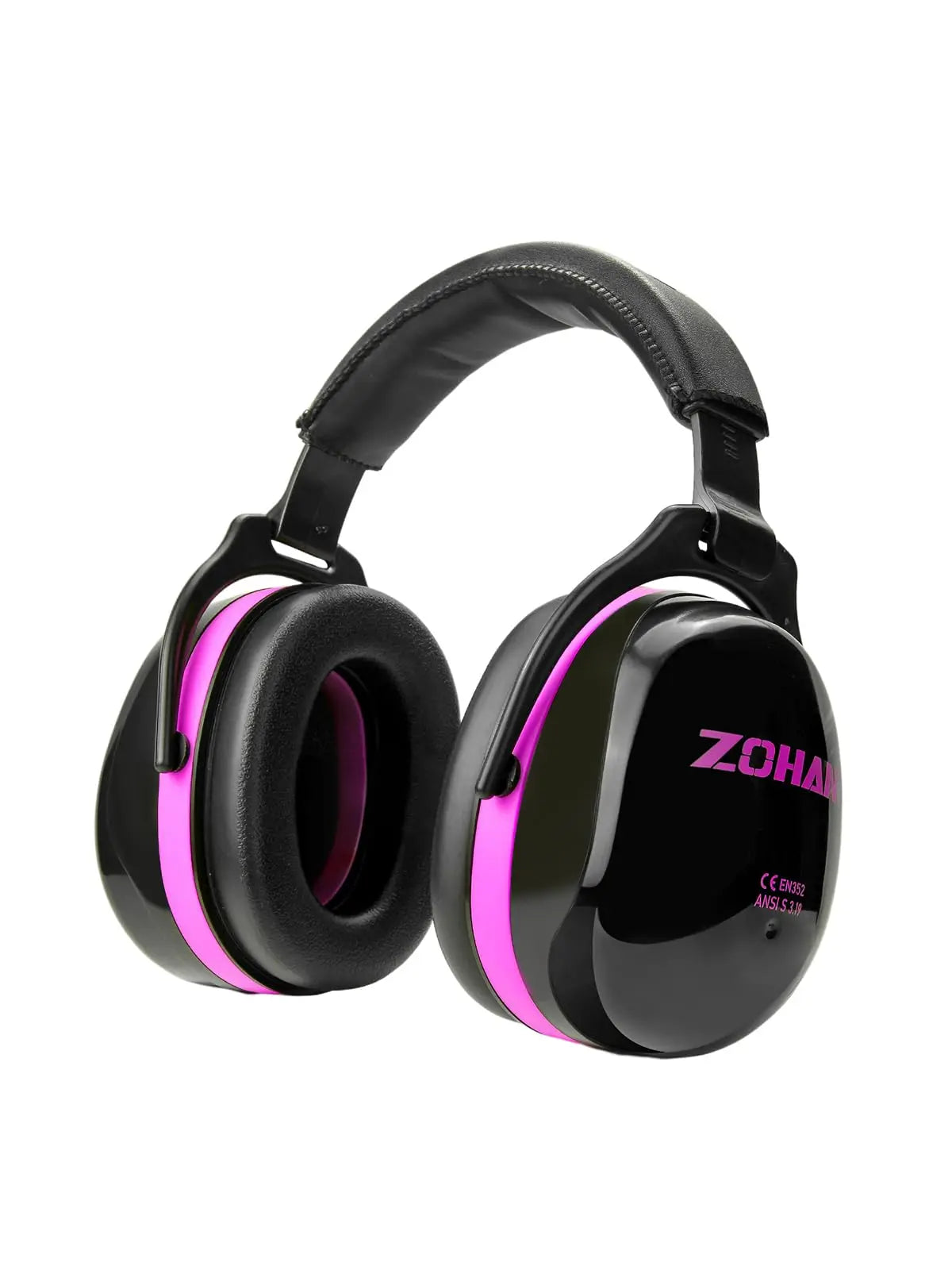 ZOHAN Noise Reduction Earmuffs Hearing Protection Safety Earmuffs Ear Defenders NRR 28dB For Autism Shooting Mowing Fire works
