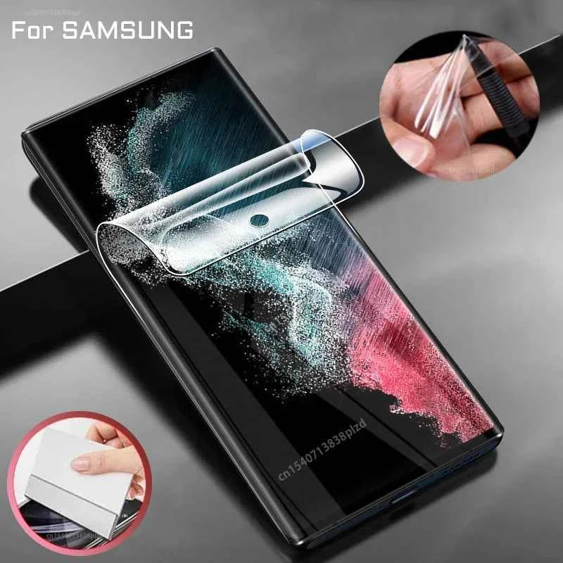 8Pcs TPU Hydrogel Film For Samsung Galaxy S26 S25 S24 S23 S22 Ultra Plus FE Screen Protector A57 A56 A37 A36 A26 A17 A26 A54 5G