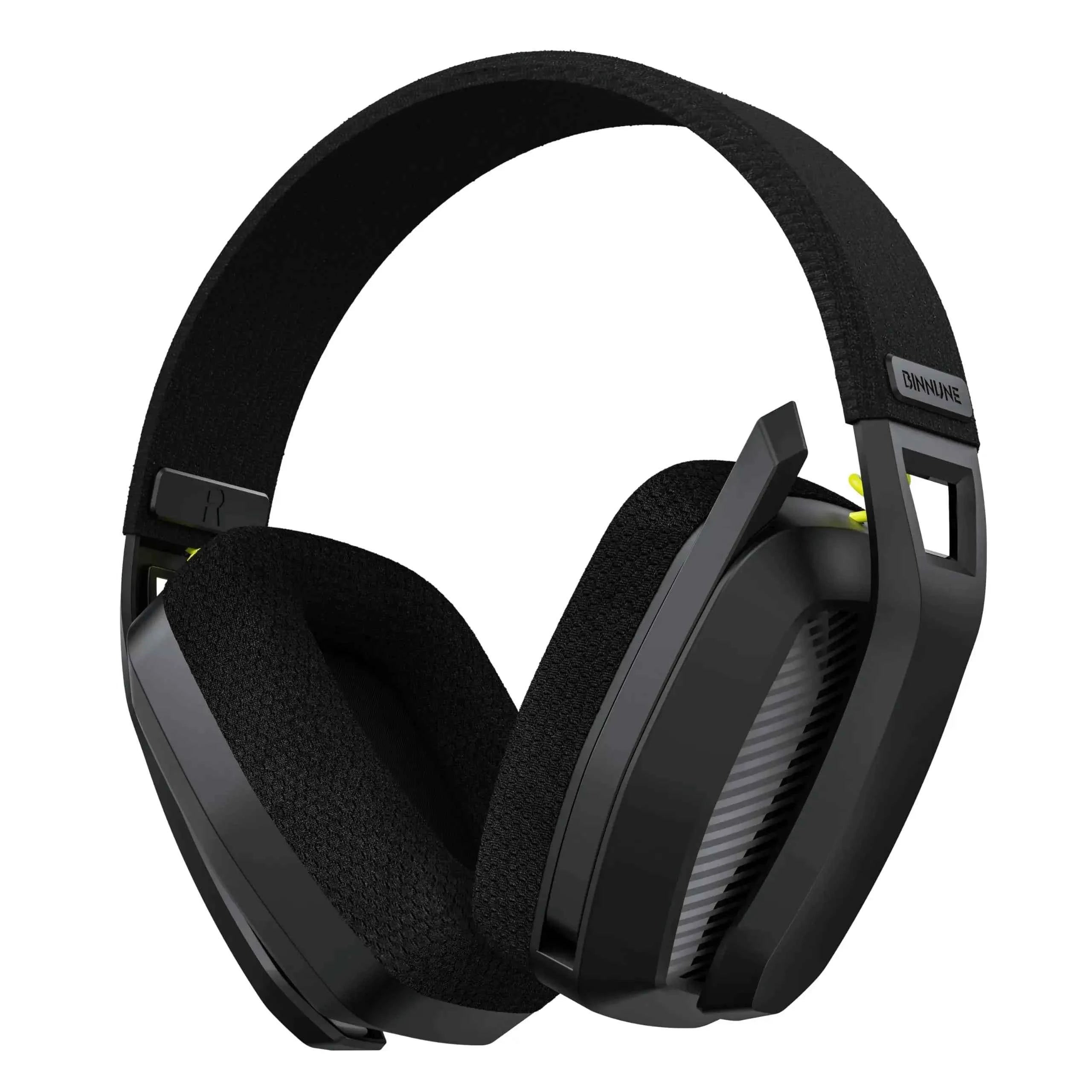 BINNUNE BW06 2.4GHz Bluetooth Headsets Gamer with Mic Wireless Gaming Headphone with Microphone for PS5 PS4 PC Mac Playstation