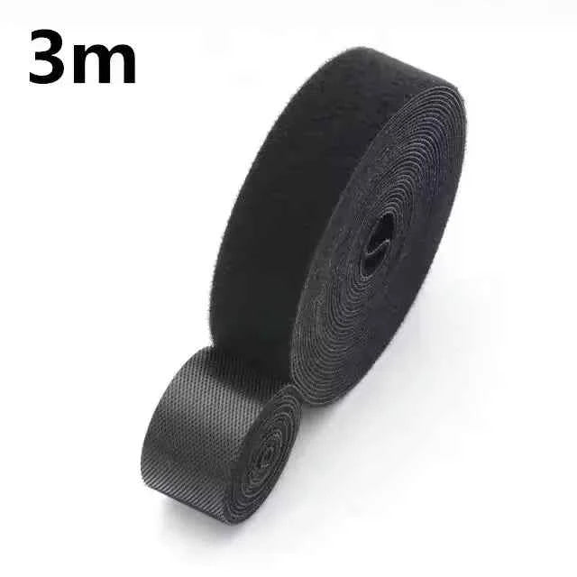 1/5m Cable Organizer Cable Management Wire Winder Tape Earphone Mouse Cord Management Ties Protector for iPhone Xiaomi Samsung