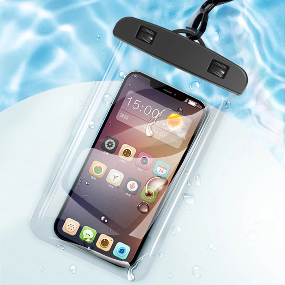 Waterproof Phone Case Swimming Bag Universal Underwater Protect Pouch Cover For iPhone 11 12 13 14 15 16 17 Pro Max Air