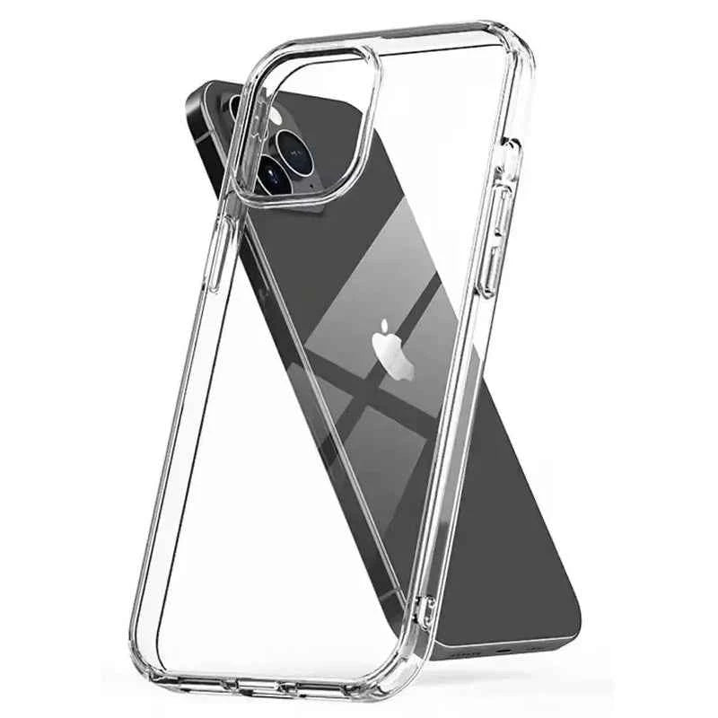 Ultra Thin Clear Phone Case For iPhone 11 12 13 14 15 16 Pro Max Plus 13 Mini X Xr Xs 16E Silicone Soft Transparent Back Cover