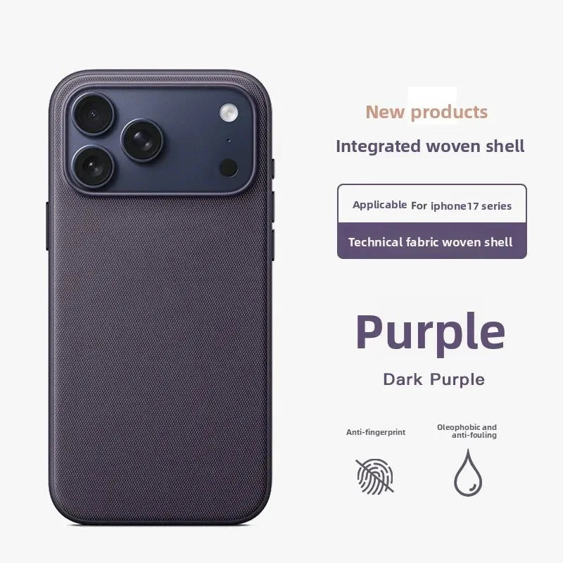 High Quality Original Technology Woven Case For IPhone 17 16 15 14 13 12 Pro Max 11 Official For Magsafe Magnetic Protect Cover