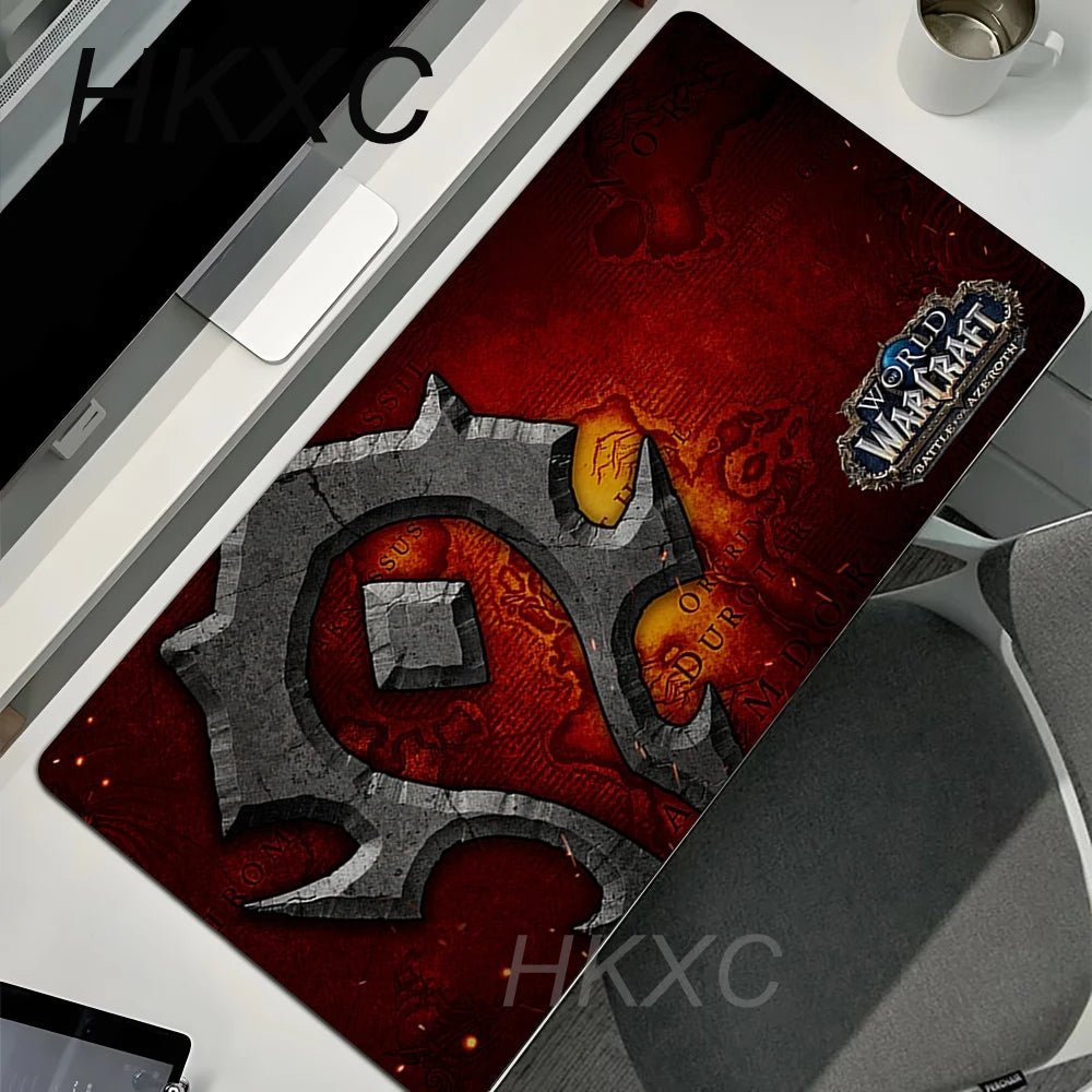 Laptop XXL Game Cabinet Desk Mat Carpet World of Warcraft Lich King Mouse Pad PC HD Anime Gaming Accessories Keyboard Mousepad