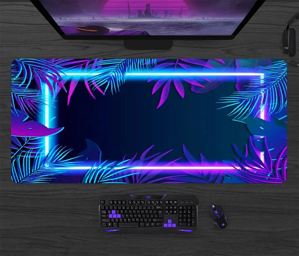 Gaming Mouse Pad Mousepad Gamer Desk Mat Large Keyboard Pad Xll Carpet Computer Table Surface For Accessories Xl Ped Mauspad - WinSupport Tech