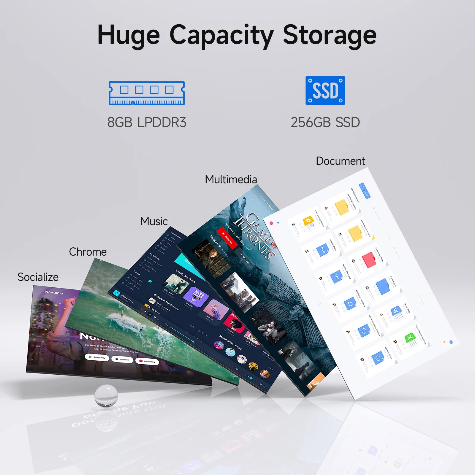 15.6 Inch Laptop, J3710, 8GB RAM, 256GB SSD, Windows 11 For Students and Business - WinSupport Tech