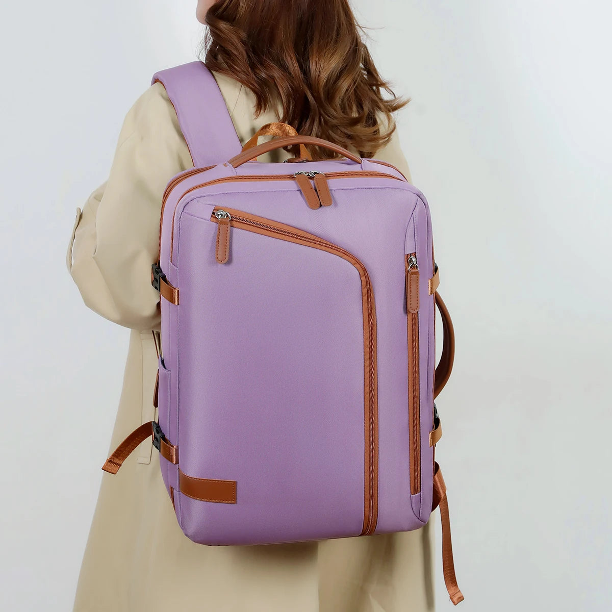Backpack Unisex New Simple Business Computer Backpack Outdoor Large Capacity Travel Bag Student School Bag Boys