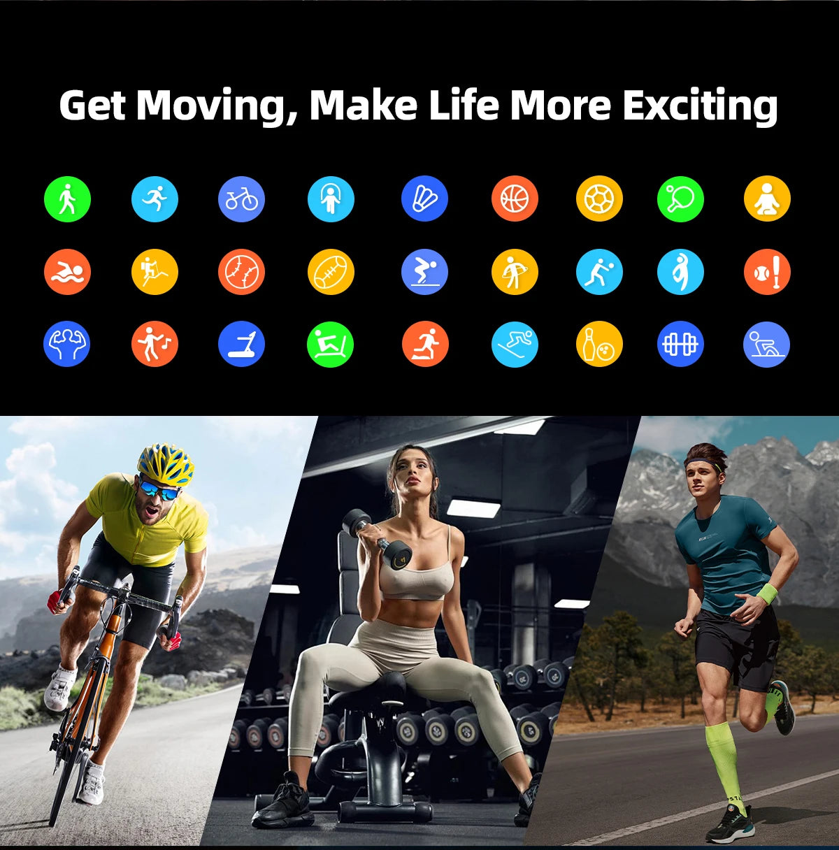 New Ultra Thin Smart Watch men 1.96