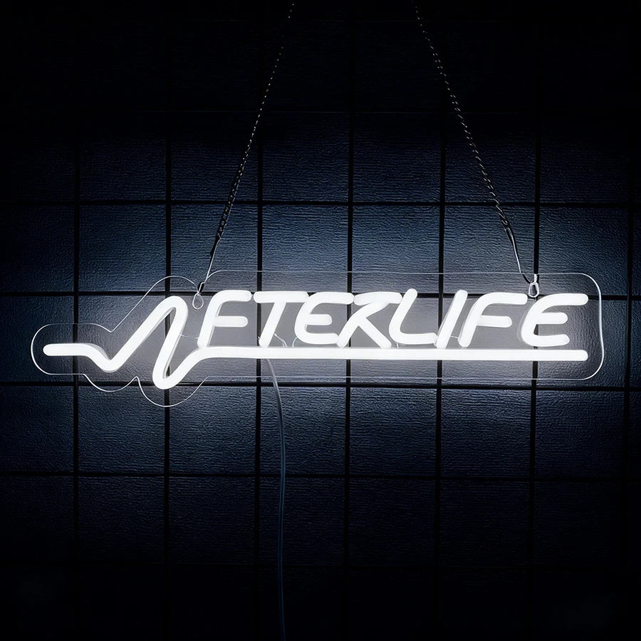Cyberpunk Neon Sign Game LED Sign for Wall Decor Shooting Games Neon Light for Gaming Room Man Cave Bedroom Gifts for Teen Boys