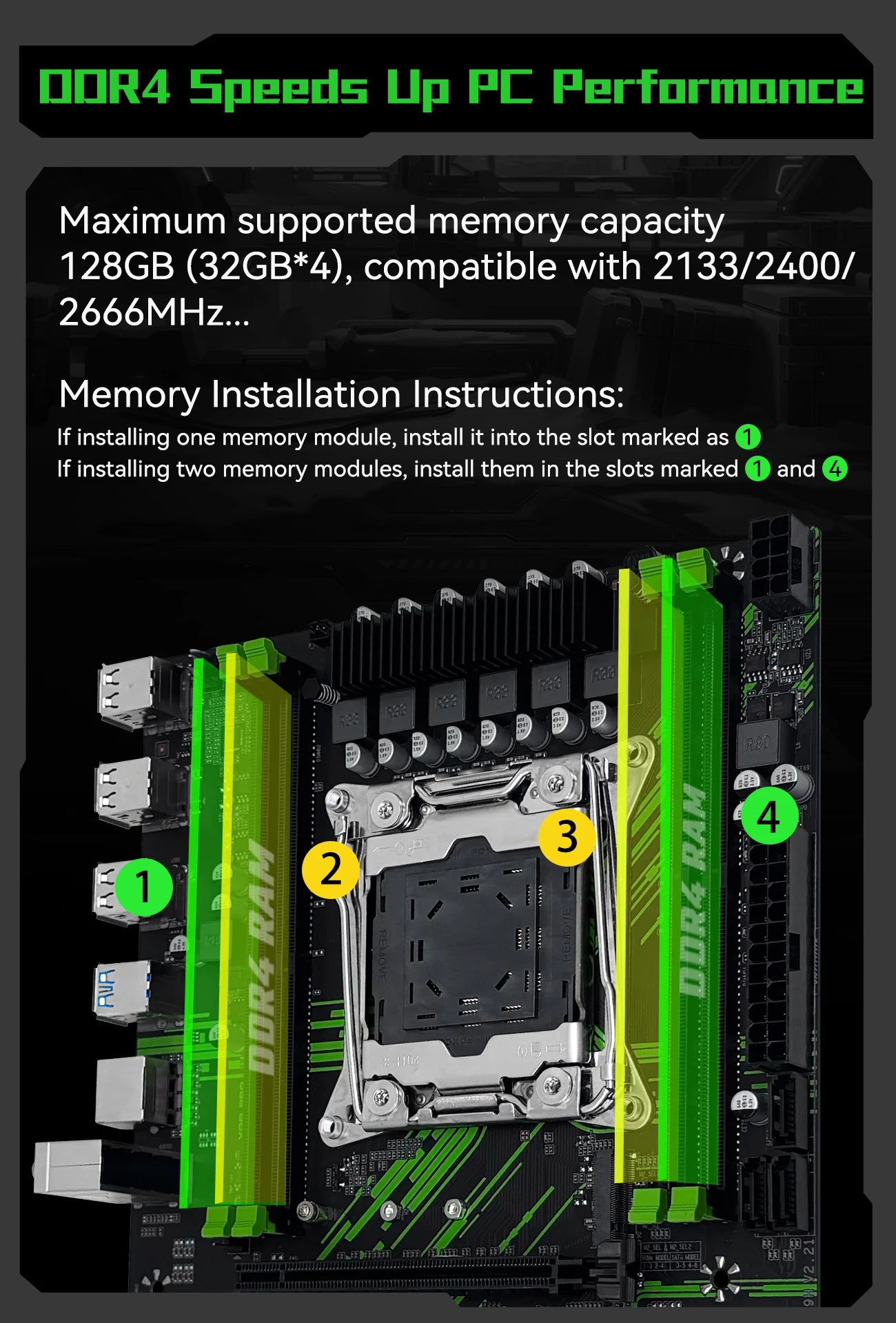 MACHINIST X99 Motherboard X99 PR9 Support TPM2.0 LGA 2011-3 Intel Xeon E5 V3&V4 CPU DDR4 RAM SATA/NVME M.2 Slot USB3.0