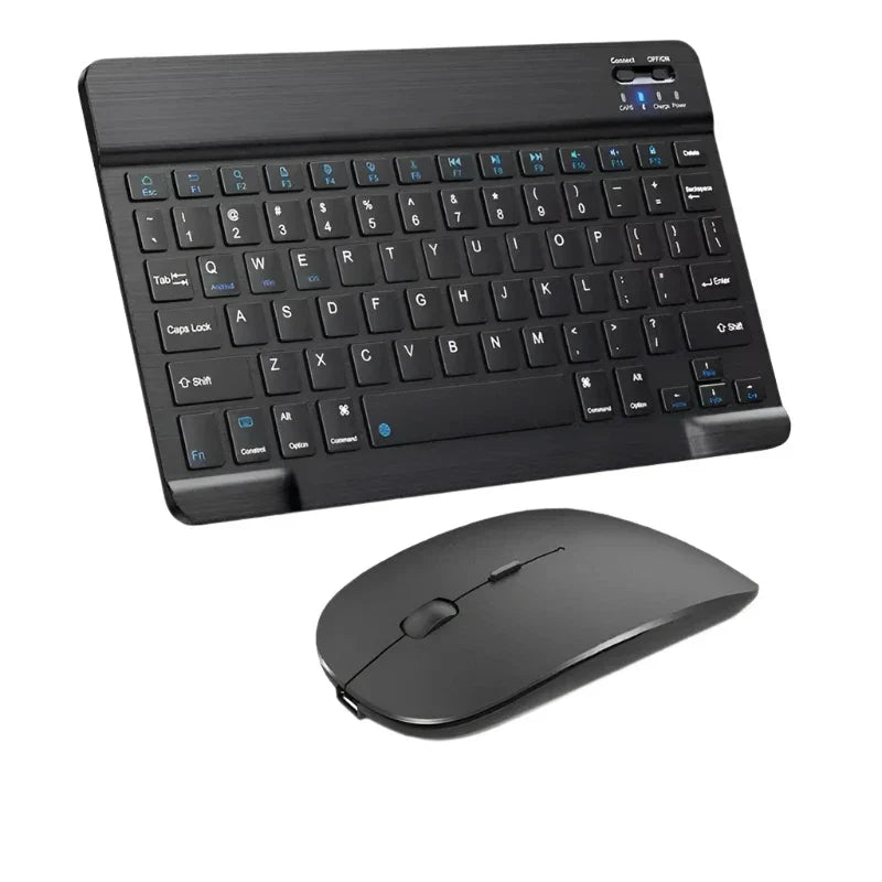 NNEOBA Portable Bluetooth Keyboard & Mouse Combo