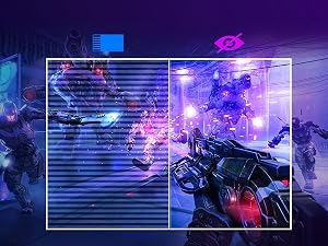 GreBear 165/144Hz Gaming Monitor 24 Inch - FHD 1080P IPS Screen 1ms (GTG) Home Office Computer Display, FreeSync Technology, 100